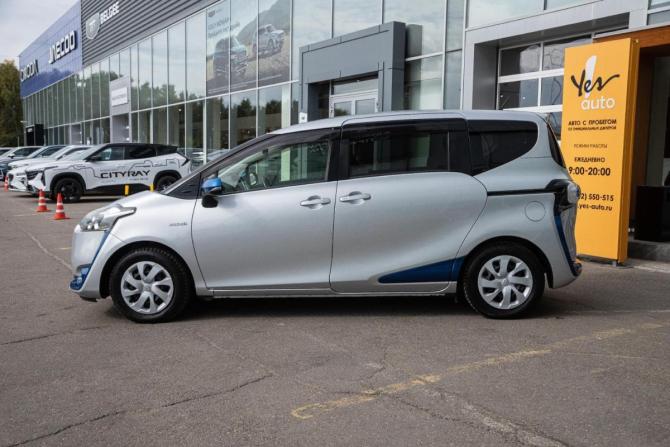Toyota Sienta II с пробегом 2016 года, цена 1 198 000 рублей, 153500 км, компактвэн, Автокод Объявления
