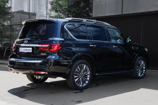 Infiniti QX80 I Рестайлинг 3 с пробегом 2020 года, цена 6 450 000 рублей, 88405 км, внедорожник, Автокод Объявления