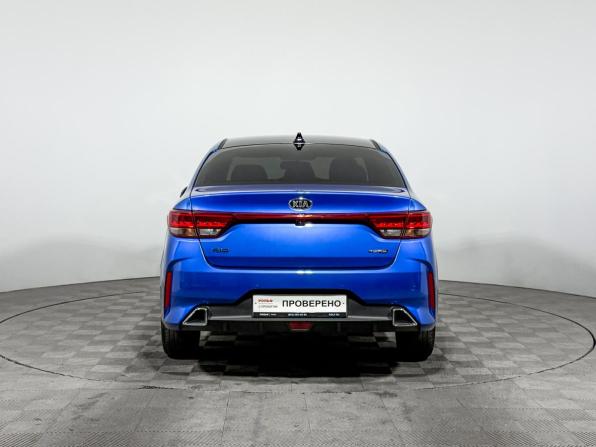 Kia Rio IV Рестайлинг с пробегом 2020 года, цена 1 590 000 рублей, 96000 км, седан, Автокод Объявления