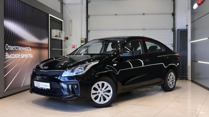 Kia Rio IV с пробегом 2019 года, цена 1 455 000 рублей, 93000 км, седан, Автокод Объявления