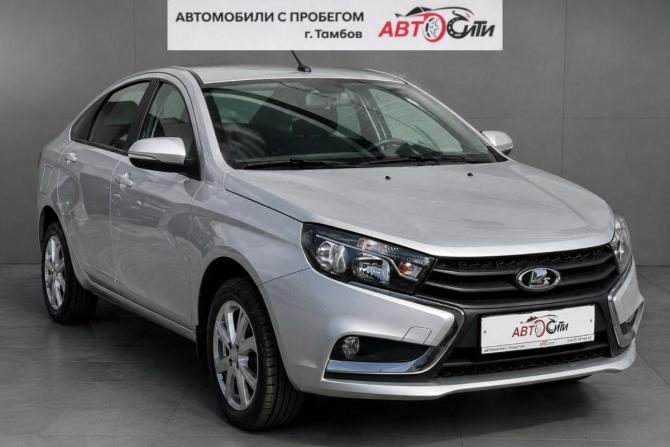Lada (ВАЗ) Vesta I с пробегом 2021 года, цена 1 240 000 рублей, 59750 км, седан, Автокод Объявления