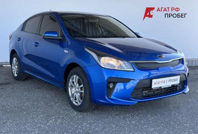 Kia Rio III Рестайлинг с пробегом 2017 года, цена 1 250 000 рублей, 116866 км, седан, Автокод Объявления