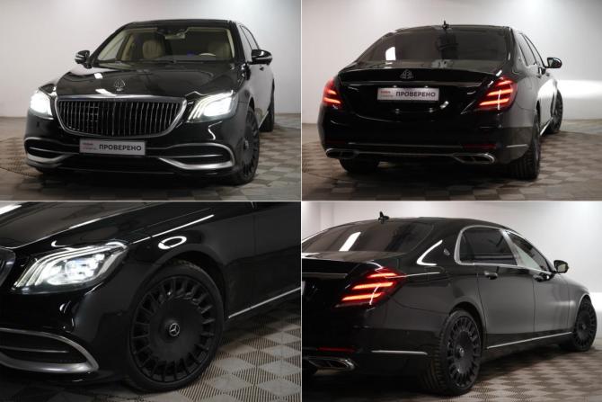 Mercedes-Benz Maybach S-Класс I (X222) Рестайлинг с пробегом 2018 года, цена 5 920 000 рублей, 176596 км, седан, Автокод Объявления
