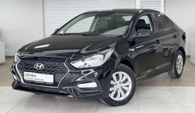 Hyundai Solaris II с пробегом 2017 года, цена 1 339 000 рублей, 74500 км, седан, Автокод Объявления