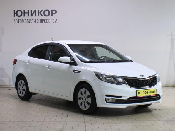 Kia Rio III Рестайлинг с пробегом 2017 года, цена 999 000 рублей, 161240 км, седан, Автокод Объявления