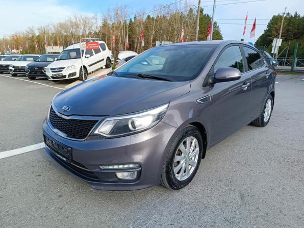 Kia Rio III Рестайлинг с пробегом 2016 года, цена 969 995 рублей, 186972 км, седан, Автокод Объявления
