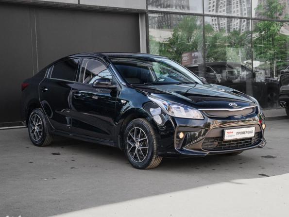 Kia Rio IV Рестайлинг с пробегом 2020 года, цена 1 490 000 рублей, 63771 км, седан, Автокод Объявления