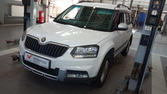 Skoda Yeti I Рестайлинг с пробегом 2014 года, цена 879 000 рублей, 152491 км, внедорожник, Автокод Объявления