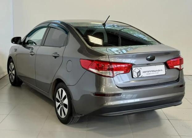 Kia Rio III Рестайлинг с пробегом 2016 года, цена 899 000 рублей, 159162 км, седан, Автокод Объявления