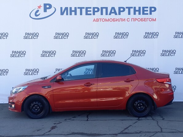 Kia Rio III Рестайлинг с пробегом 2015 года, цена 996 100 рублей, 103700 км, седан, Автокод Объявления