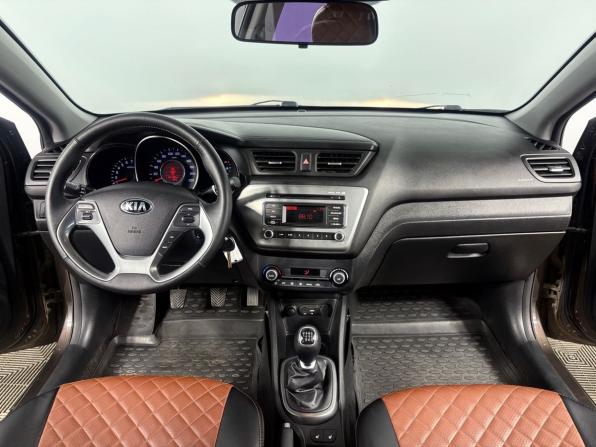 Kia Rio III Рестайлинг с пробегом 2016 года, цена 1 230 000 рублей, 121617 км, седан, Автокод Объявления