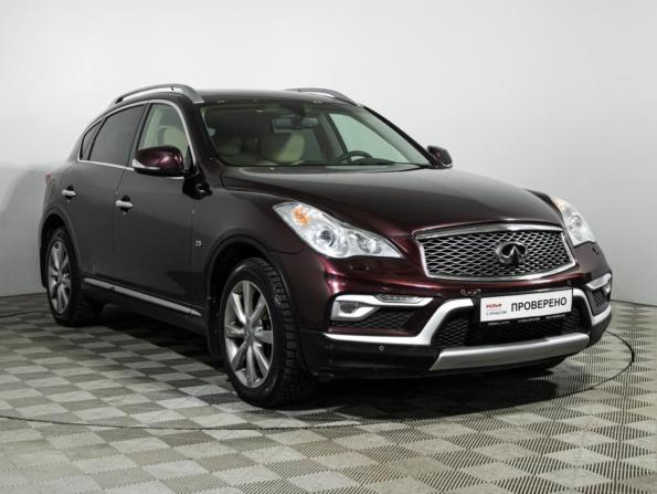 Infiniti QX50 I Рестайлинг с пробегом 2016 года, цена 2 019 585 рублей, 114107 км, внедорожник, Автокод Объявления