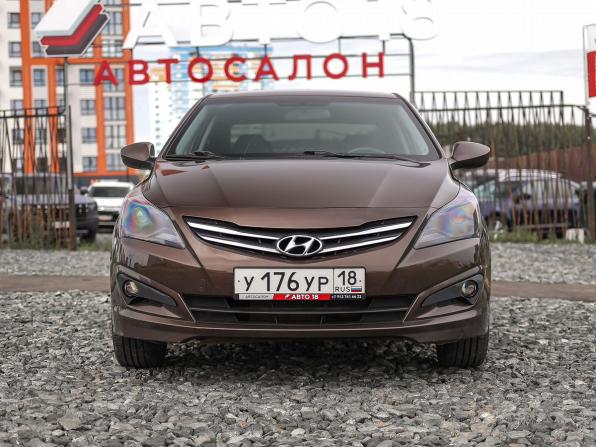Hyundai Solaris I Рестайлинг с пробегом 2016 года, цена 984 000 рублей, 129380 км, седан, Автокод Объявления