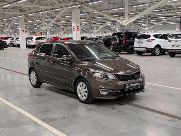 Kia Rio III Рестайлинг с пробегом 2015 года, цена 870 000 рублей, 190477 км, хэтчбек, Автокод Объявления
