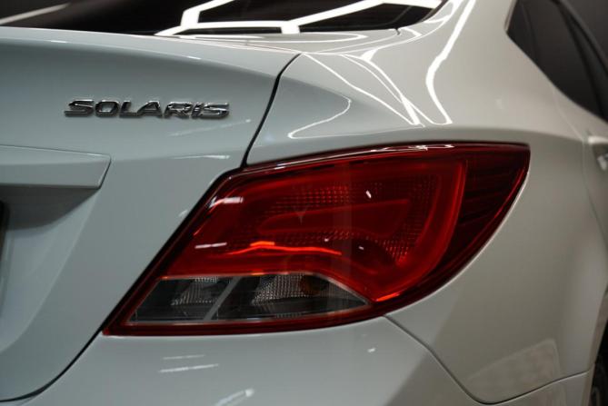 Hyundai Solaris I Рестайлинг с пробегом 2015 года, цена 1 245 000 рублей, 158000 км, седан, Автокод Объявления