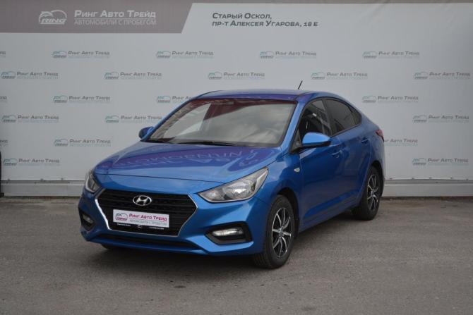 Hyundai Solaris II с пробегом 2017 года, цена 1 290 000 рублей, 149676 км, седан, Автокод Объявления