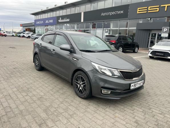 Kia Rio III Рестайлинг с пробегом 2016 года, цена 1 200 000 рублей, 104400 км, седан, Автокод Объявления