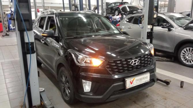 Hyundai Creta I Рестайлинг с пробегом 2020 года, цена 1 730 000 рублей, 140799 км, внедорожник, Автокод Объявления