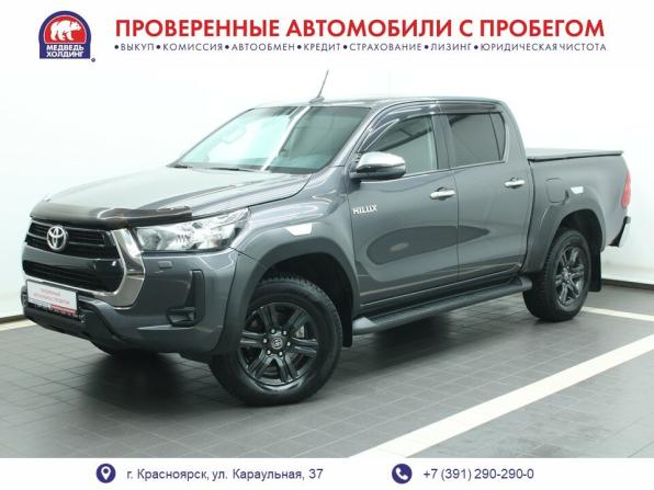 Toyota Hilux VIII Рестайлинг с пробегом 2021 года, цена 3 990 000 рублей, 199467 км, пикап, Автокод Объявления