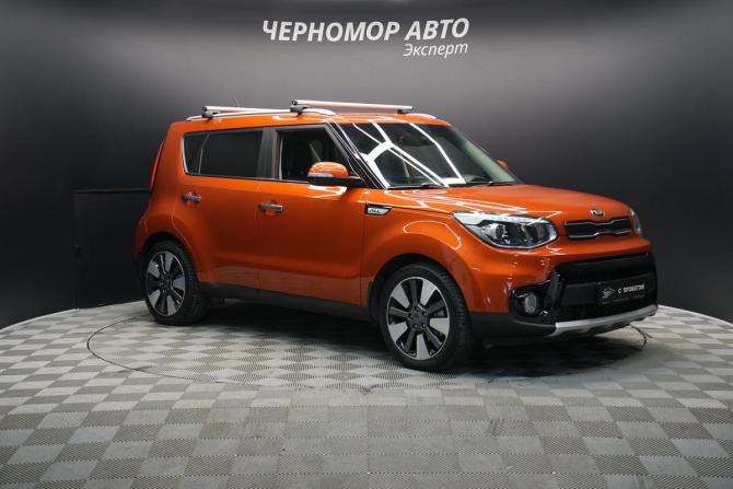 Kia Soul II Рестайлинг с пробегом 2017 года, цена 1 532 000 рублей, 157000 км, хэтчбек, Автокод Объявления