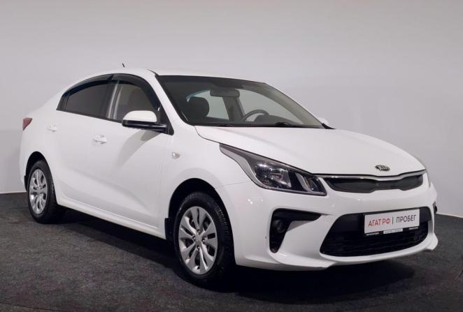 Kia Rio IV с пробегом 2018 года, цена 1 040 000 рублей, 44081 км, седан, Автокод Объявления