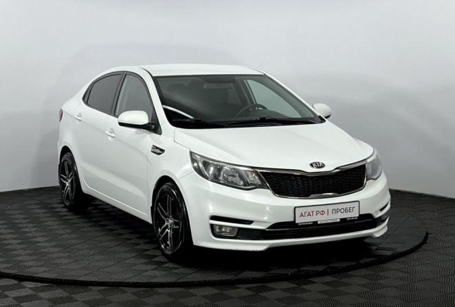 Kia Rio IV с пробегом 2017 года, цена 1 300 000 рублей, 88363 км, седан, Автокод Объявления