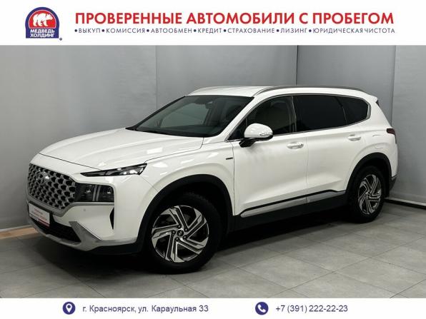 Hyundai Santa Fe IV Рестайлинг с пробегом 2021 года, цена 3 656 500 рублей, 68737 км, внедорожник, Автокод Объявления