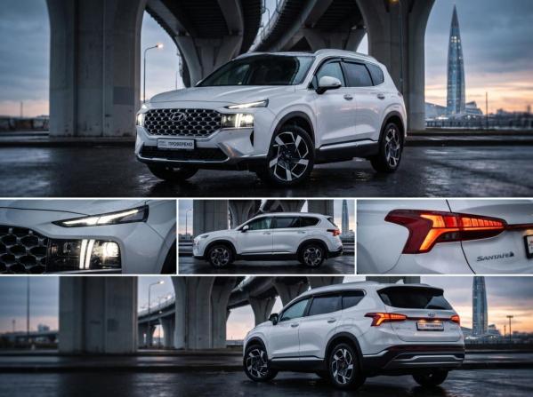 Hyundai Santa Fe IV Рестайлинг с пробегом 2021 года, цена 3 797 960 рублей, 85138 км, внедорожник, Автокод Объявления