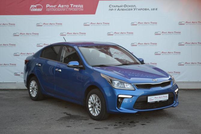 Kia Rio IV с пробегом 2018 года, цена 1 530 000 рублей, 86492 км, седан, Автокод Объявления
