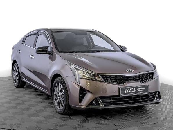 Kia Rio IV Рестайлинг с пробегом 2021 года, цена 1 665 000 рублей, 70404 км, седан, Автокод Объявления