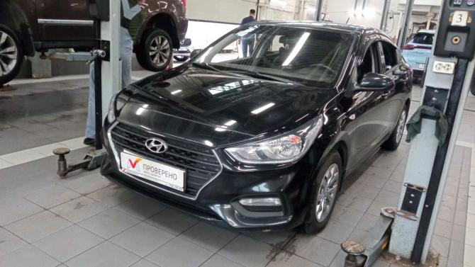 Hyundai Solaris II с пробегом 2019 года, цена 1 220 000 рублей, 92000 км, седан, Автокод Объявления