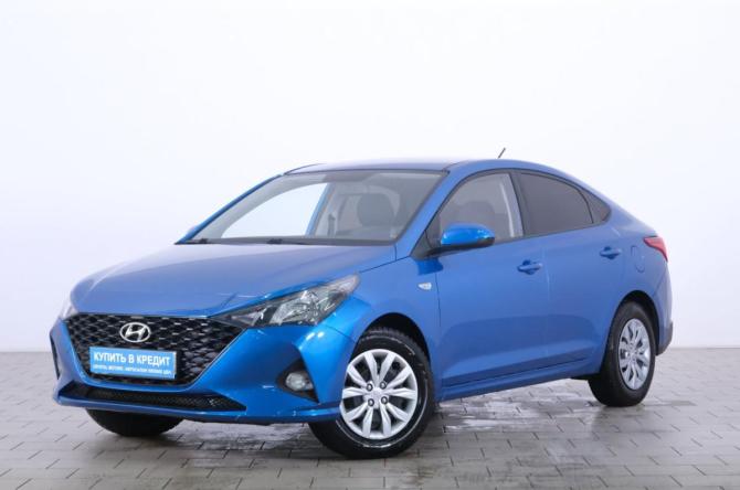 Hyundai Solaris II Рестайлинг с пробегом 2021 года, цена 1 579 000 рублей, 102000 км, седан, Автокод Объявления