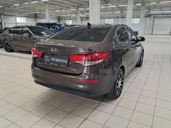 Kia Rio III Рестайлинг с пробегом 2017 года, цена 1 220 000 рублей, 145100 км, седан, Автокод Объявления