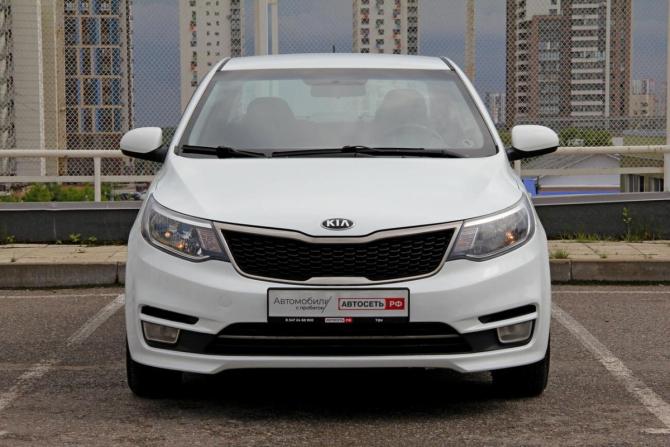 Kia Rio III Рестайлинг с пробегом 2015 года, цена 908 600 рублей, 103069 км, седан, Автокод Объявления