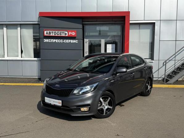 Kia Rio III Рестайлинг с пробегом 2016 года, цена 989 245 рублей, 170734 км, седан, Автокод Объявления