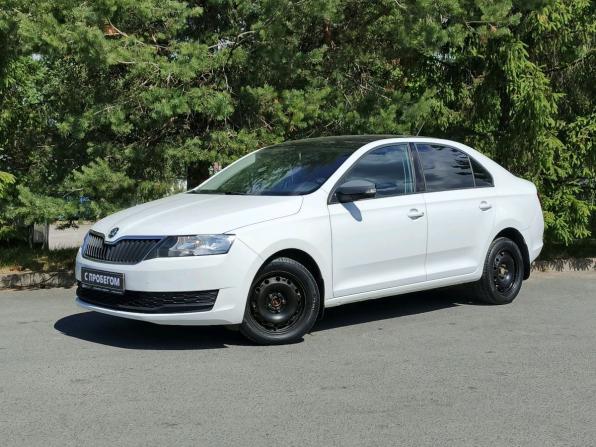 Skoda Rapid I Рестайлинг с пробегом 2018 года, цена 1 350 000 рублей, 76020 км, лифтбек, Автокод Объявления