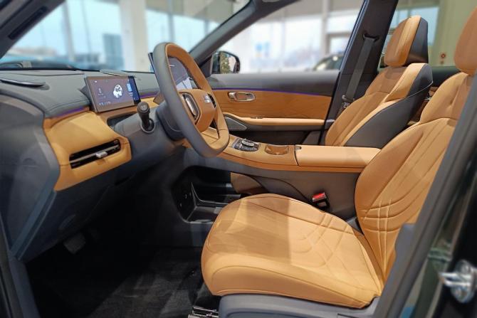 Новый Geely EX5 EM-i 2026 года, цена 3 924 990 рублей, внедорожник, Автокод Объявления