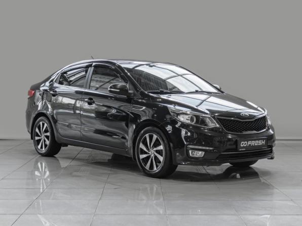 Kia Rio III Рестайлинг с пробегом 2015 года, цена 1 240 000 рублей, 86674 км, седан, Автокод Объявления