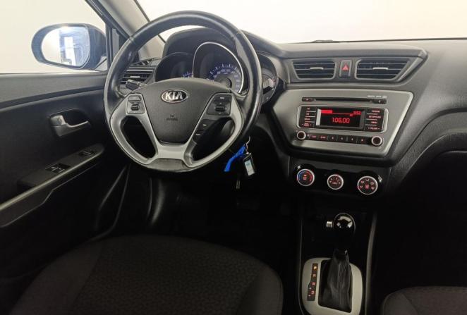 Kia Rio III Рестайлинг с пробегом 2016 года, цена 1 250 000 рублей, 106865 км, хэтчбек, Автокод Объявления
