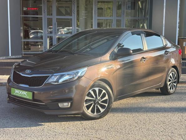Kia Rio III Рестайлинг с пробегом 2015 года, цена 1 025 000 рублей, 160000 км, седан, Автокод Объявления