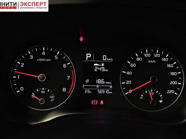 Kia Rio IV Рестайлинг с пробегом 2020 года, цена 1 847 000 рублей, 56896 км, седан, Автокод Объявления