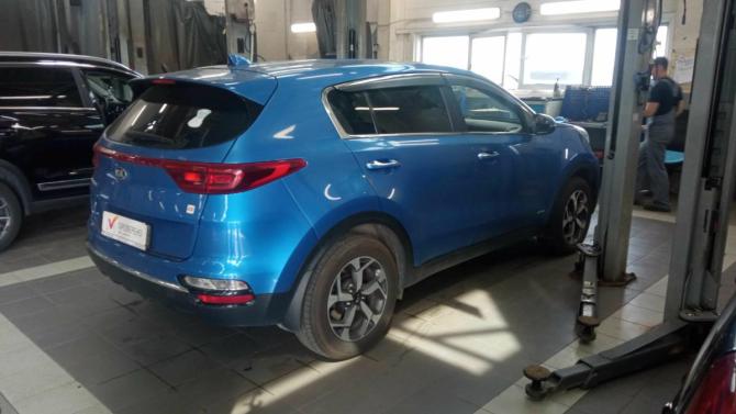 Kia Sportage IV Рестайлинг с пробегом 2020 года, цена 2 380 000 рублей, 106261 км, внедорожник, Автокод Объявления