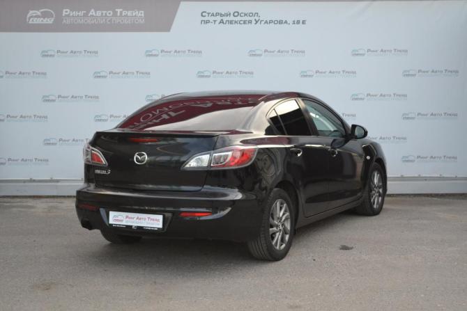 Mazda 3 II (BL) Рестайлинг с пробегом 2012 года, цена 990 000 рублей, 189891 км, седан, Автокод Объявления