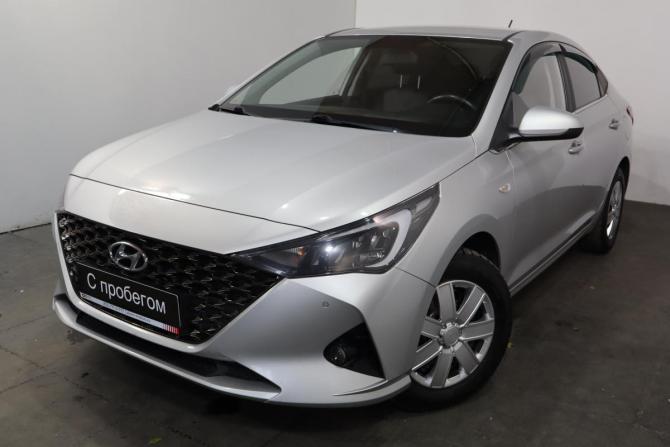 Hyundai Solaris II Рестайлинг с пробегом 2021 года, цена 1 399 000 рублей, 125000 км, седан, Автокод Объявления