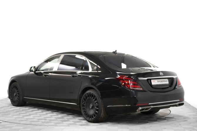 Mercedes-Benz Maybach S-Класс I (X222) Рестайлинг с пробегом 2018 года, цена 5 920 000 рублей, 176596 км, седан, Автокод Объявления