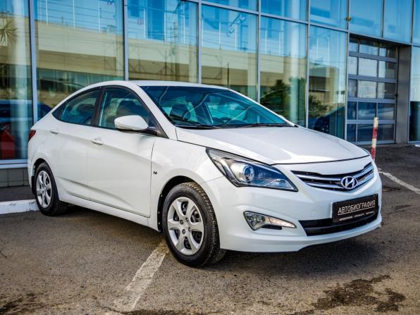 Hyundai Solaris I Рестайлинг с пробегом 2015 года, цена 824 000 рублей, 134362 км, седан, Автокод Объявления