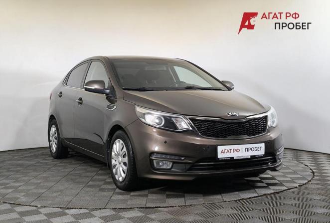 Kia Rio III Рестайлинг с пробегом 2016 года, цена 1 255 000 рублей, 107190 км, седан, Автокод Объявления