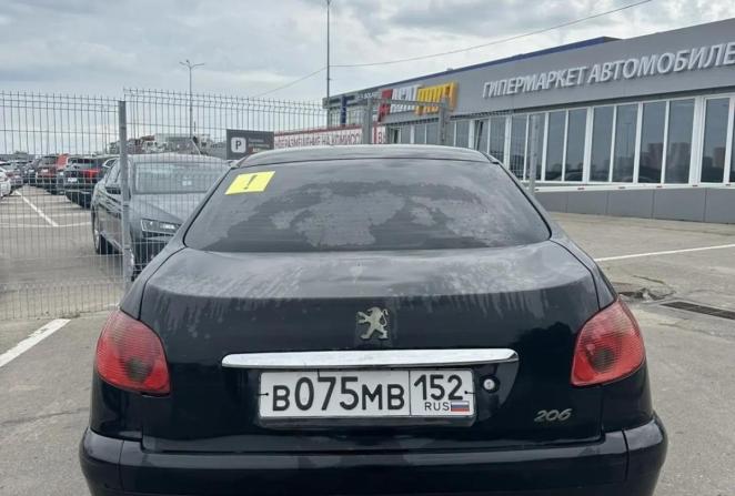 Peugeot 206 с пробегом 2007 года, цена 151 000 рублей, 175202 км, седан, Автокод Объявления