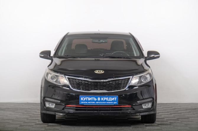 Kia Rio III Рестайлинг с пробегом 2016 года, цена 1 059 000 рублей, 130000 км, седан, Автокод Объявления