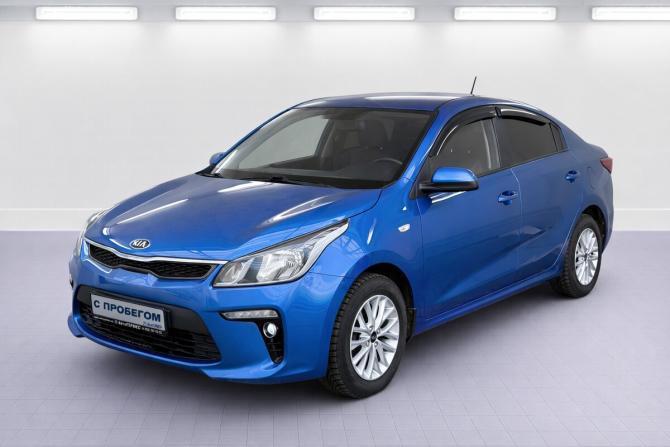 Kia Rio IV с пробегом 2020 года, цена 1 530 000 рублей, 82867 км, седан, Автокод Объявления